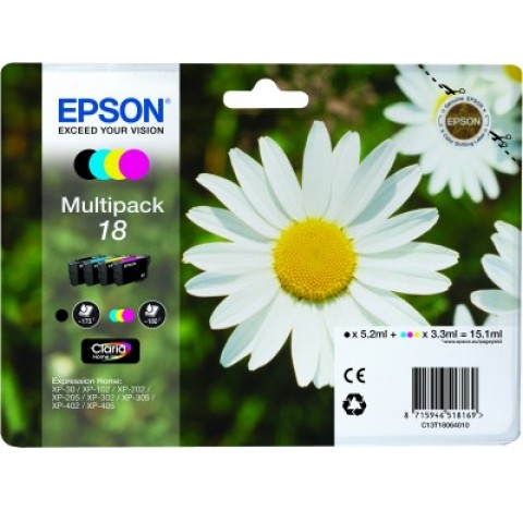 EPSON   MULTIPACK 4 COUL C13T18064010