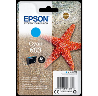 EPSON CART JE 603 CYAN C13T03U24010