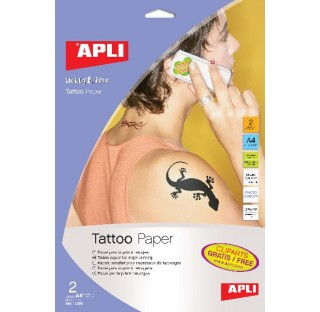 Papier tatouage A4 2f. APLI