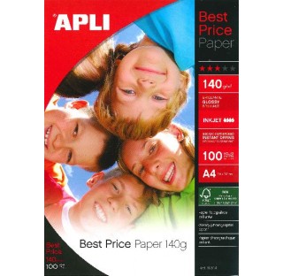 Papier Photo A4 BEST PRICE 140G.100F