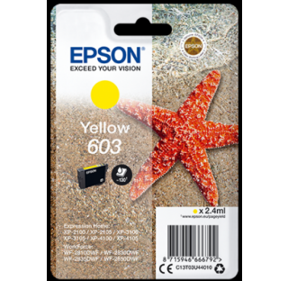 EPSON CART JE 603 JAUNE 603 C13T03U44010